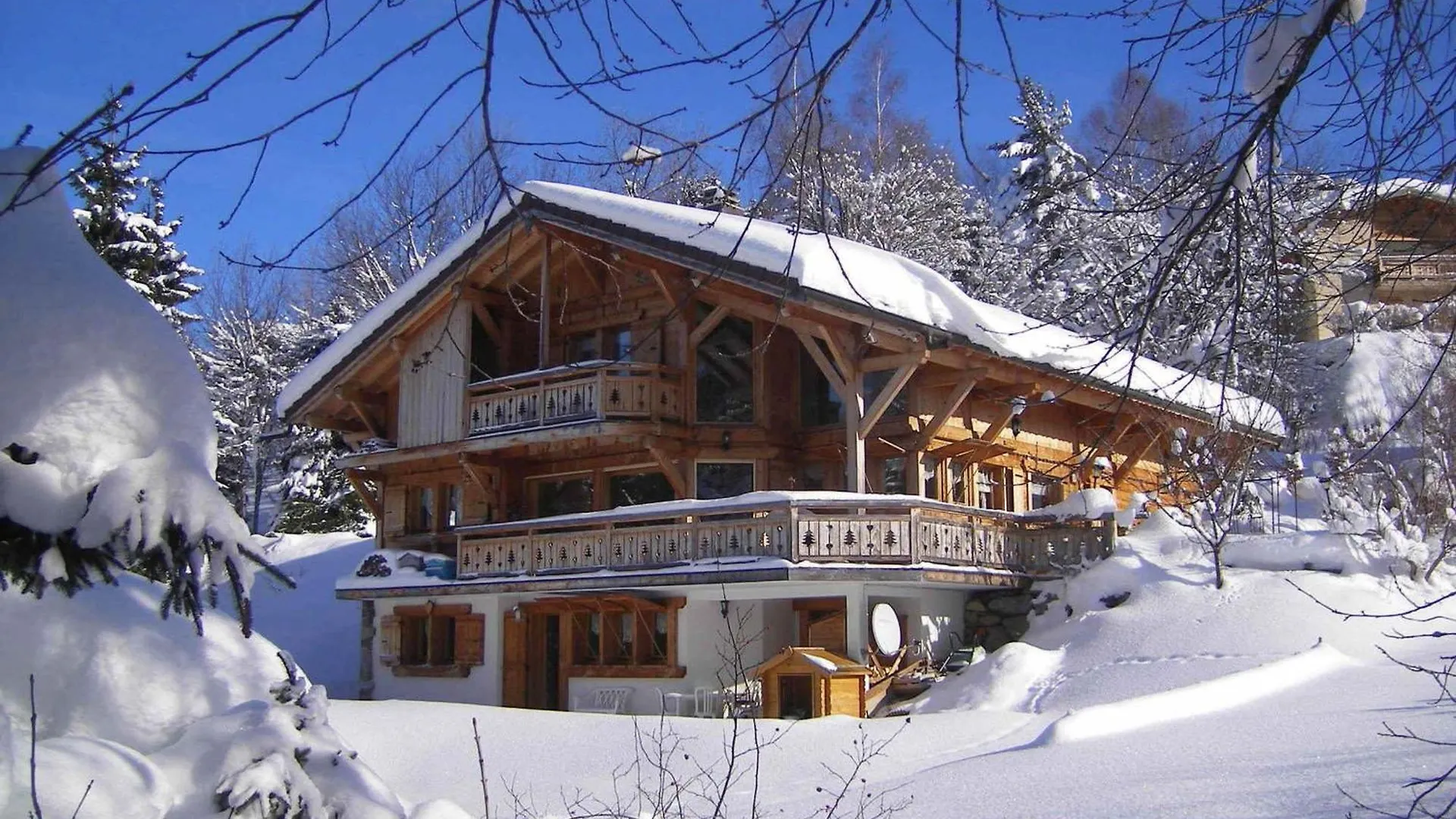 Chalet Cosy 12 Pers. A 1Km Des Pistes, 5 Ch., Wifi, Cheminee, Abri Voiture - Fr-1-572-30 Araches-la-Frasse